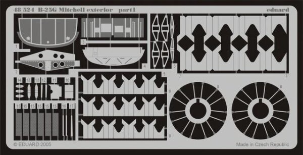 B-25G Mitchell exterior (Accurate Miniatures)