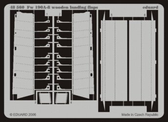 Fw-190A/F wooden landing flaps (Eduard)