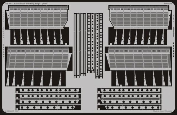 Lancaster landing flaps (Tamiya)