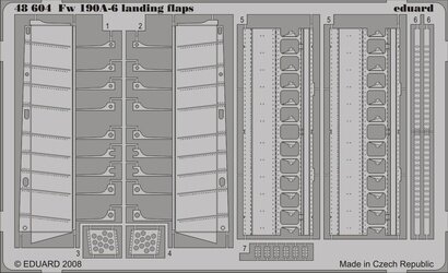 Fw-190A-6 landing flaps (Hasegawa)