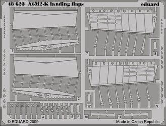 A6M2-K Landing flaps (Hasegawa)