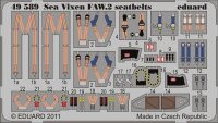 de Havilland Sea Vixen FAW.2 seat belts (Airfix)