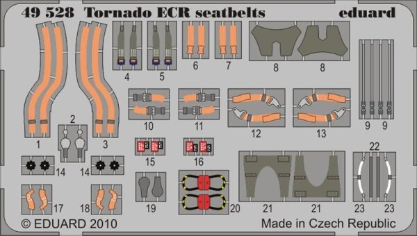 Tornado ECR seatbelts (Hobby Boss)