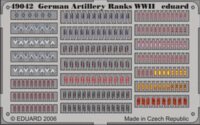 German Artillery Ranks WWII