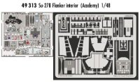 Su-27 Flanker B interior