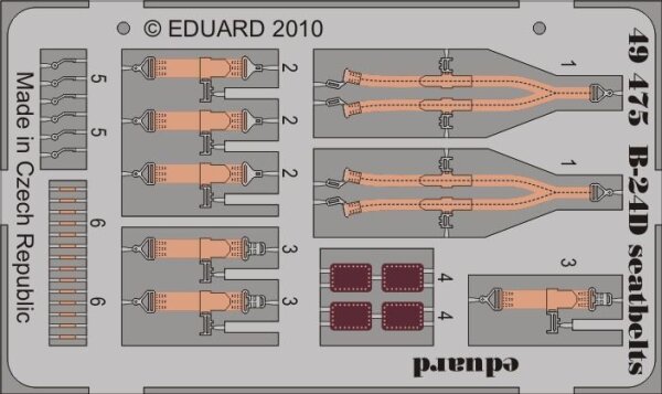 B-24D seatbelts (REV/MONO)