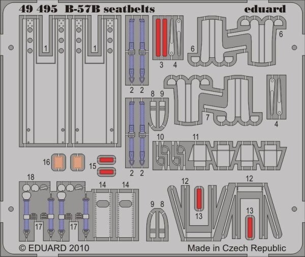 B-57B seatbelts (AIRF)