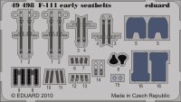 1/48 F-111 early seatbelts (HobbyBoss)