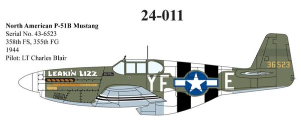 North-American P-51B Mustang "Leaking Lizz"