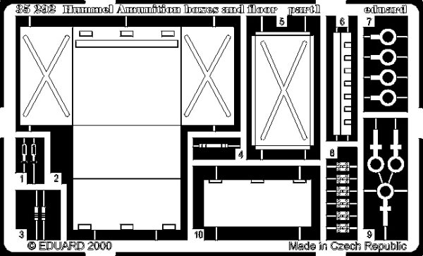 Hummel Ammunition Boxes (DRA)