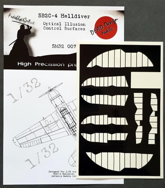 Curtiss SB2C-4 Helldiver Mask for Control Surfaces