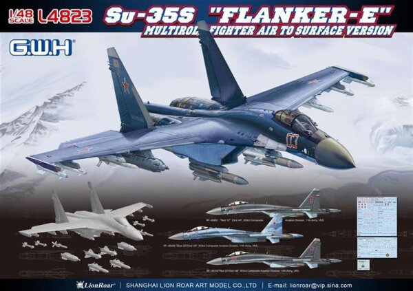 1/48 Sukhoi Su-35S "Flanker-E" Air to Surface Version