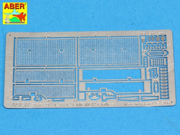 Grilles for Russian Tank T-55A / T-55 Enigma