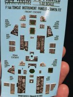 F-14A Tomcat - 3D Cockpit Instrument Panels "Screens...