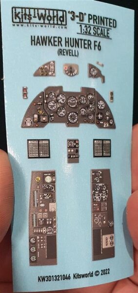 Hawker Hunter F.6 - Cockpit Instrument Panels