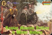 Russian Mountain Artillery in Winter Uniform 1877
