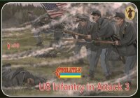 Union Infantry in Attack 3 - Gettisburg
