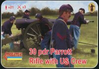 30 pdr Parrott Rifle with US Crew