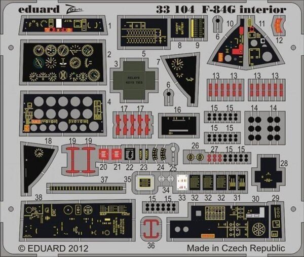 F-84G Interior (Hobby Boss)