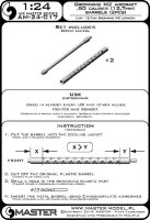 Browning M2 aircraft .50 caliber (12.7mm) barrels