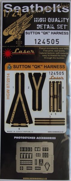 Sutton QK" Harness (RAF Early) - Seatbelts (Laser"