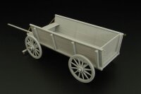 Farm horse drawn wagon (Resin + PE)