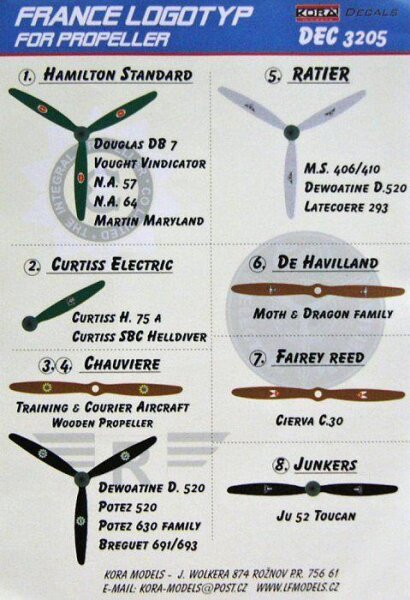 France logotypes for propellers