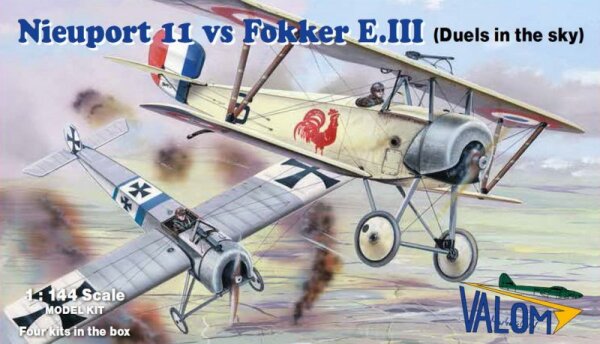 Nieuport N.11 vs. Fokker E.III (Duels in the Sky) 2+2 in 1