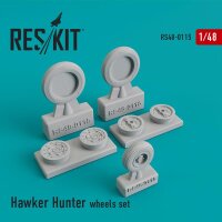 Hawker Hunter F.6 wheels set