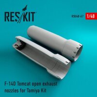 F-14D Tomcat open exhaust nozzles (Tamiya)