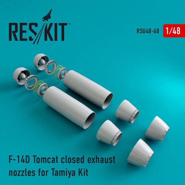 F-14D Tomcat closed exhaust nozzles (Tamiya)