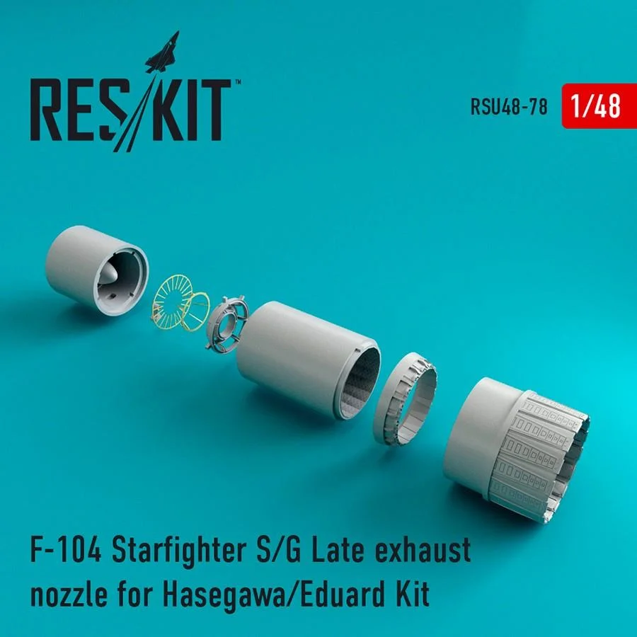 F-104 Starfighter S/G Late exhaust nozzle (Has.)