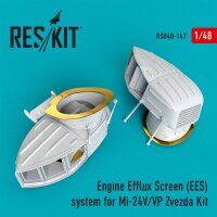 MiL Mi-24V/VP Engine Efflux Screen (EES) System