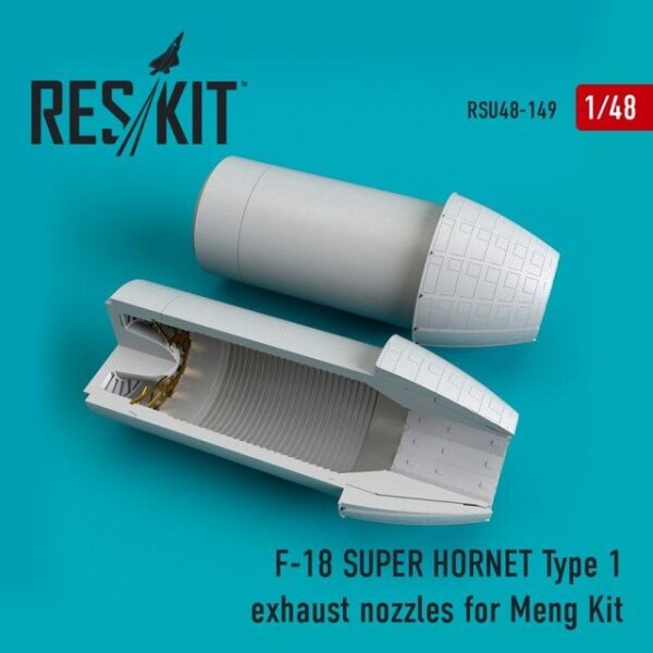 F/A-18E Super Hornet Type 1 exhaust nozzles (Meng)