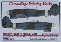 Hawker Typhoon Mk.Ib / Late version - Camo Masks