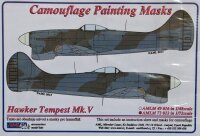 Hawker Tempest Mk.V, WWII Period Camo Masks
