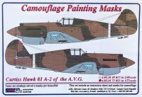 Curtiss Hawk 81-A2 of China Air Force WWII Masks