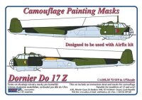 Dornier Do-17Z Camouflage Painting Masks