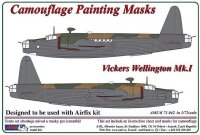 Vickers Wellington Mk.IA/C Camo Painting Masks