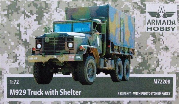 1/72 M923 US 5ton truck with Shelter