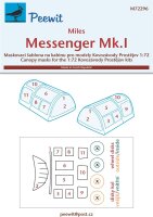 Miles Messenger Mk.I Canopy Masks