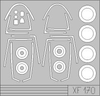 F/A-18 Hornet Mask for Hasegawa