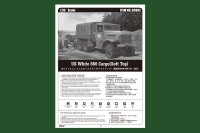 US White 666 Cargo Truck 6-ton (Soft Top)