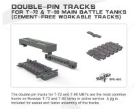 Double-Pin Tracks for T-72 & T-90 Main Battle Tank