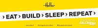 Tasse Heller "Eat > Build > Sleep > Repeat"
