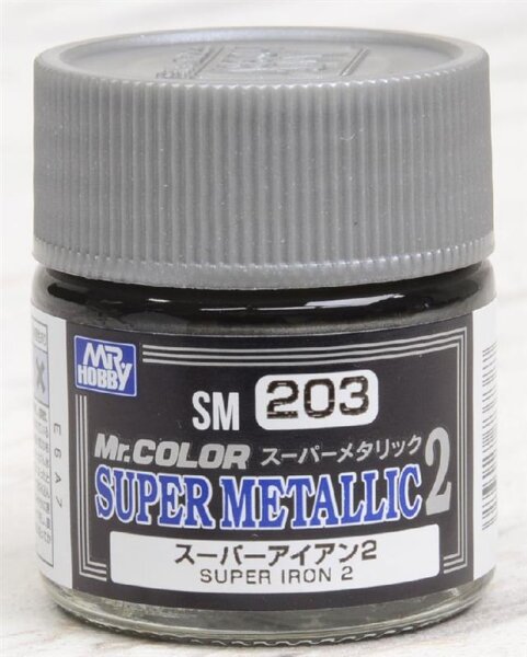 Mr. Color Super Metallic 2 - Super Iron 2 (10 ml)