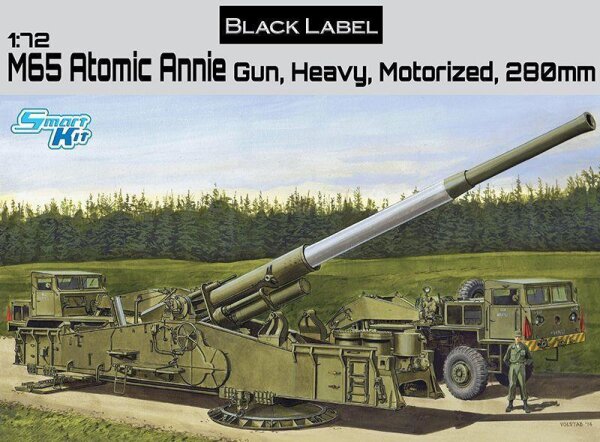 M65 Atomic Annie Gun 280mm Heavy Gun