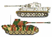 Tiger I + Panther Ausf. G "German Army Main Battle Tank Combo"