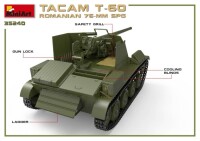 Tacam T-60 Romanian 76mm SPG - Interior Kit