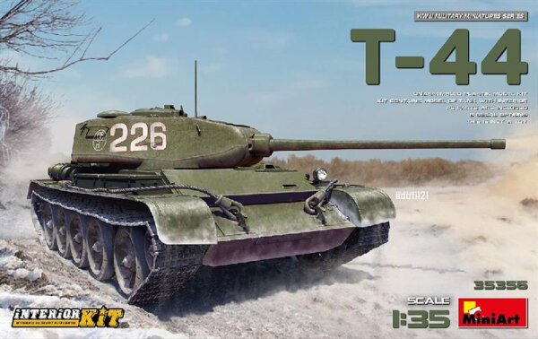 T-44 Soviet Medium Tank - Interior Kit -